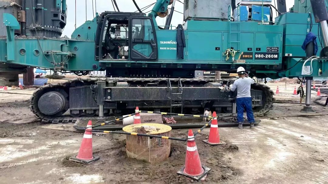 “全球最高樁架”嶄露頭角！山河智能實(shí)力助建韓國首爾麻古MICE綜合園區(qū)